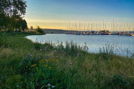 Morning walk along Mjøsa