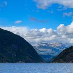 Osa mountain in the distance