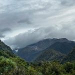 View of mountains at Franz Josef View of mountains at Franz Josef