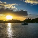 Sunrise at Half-moon Bay Half-moon Bay, Oban