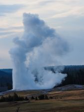 Old Faithful is quite impressive