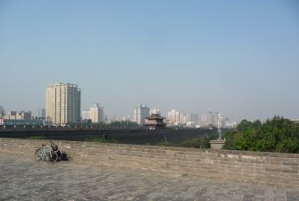 Day 8: Xian - walking on the city wall