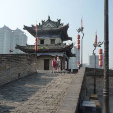 Day 8: Xian - walking on the city wall
