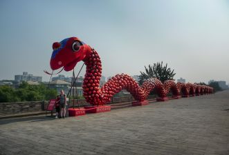Day 8: Xian - walking on the city wall