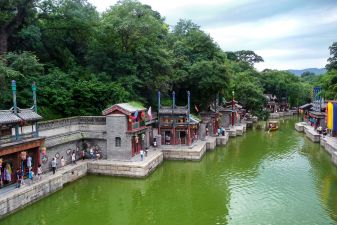 Visiting the Summer Palace in Bejing