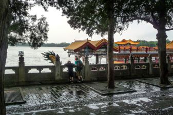 Visiting the Summer Palace in Bejing