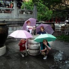 Visiting the Summer Palace in Bejing