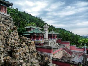Visiting the Summer Palace in Bejing